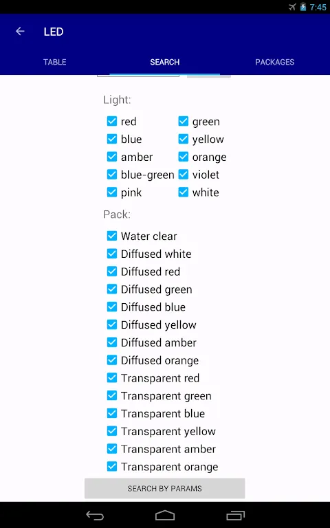 Electronics Database (offline) Electronics Database (offline)