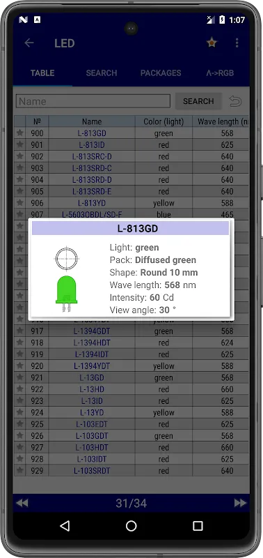 Electronics Database (offline) Electronics Database (offline)