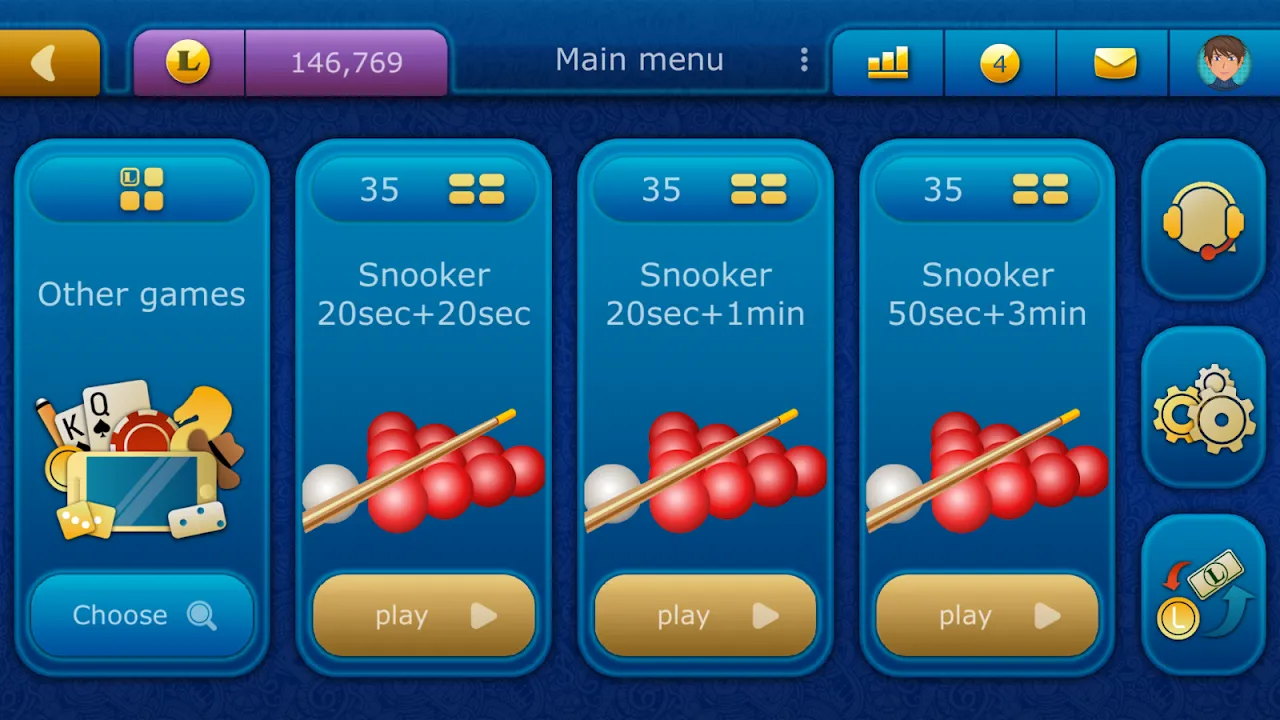 Snooker LiveGames online Snooker LiveGames online