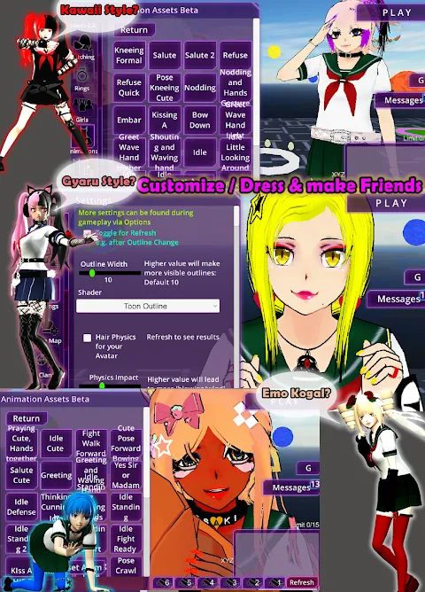 SchoolGirl AI 3D Anime Sandbox SchoolGirl AI 3D Anime Sandbox