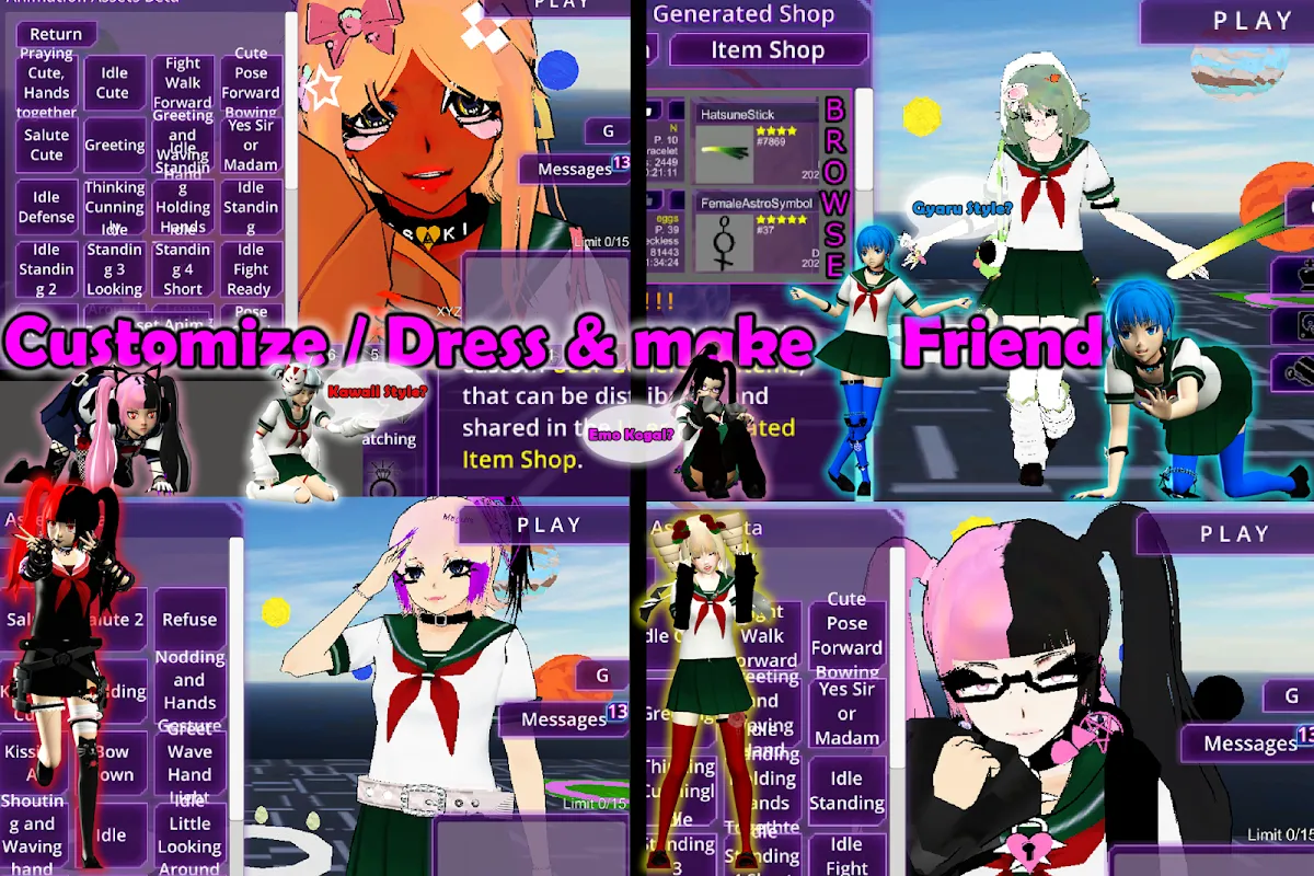 SchoolGirl AI 3D Anime Sandbox SchoolGirl AI 3D Anime Sandbox