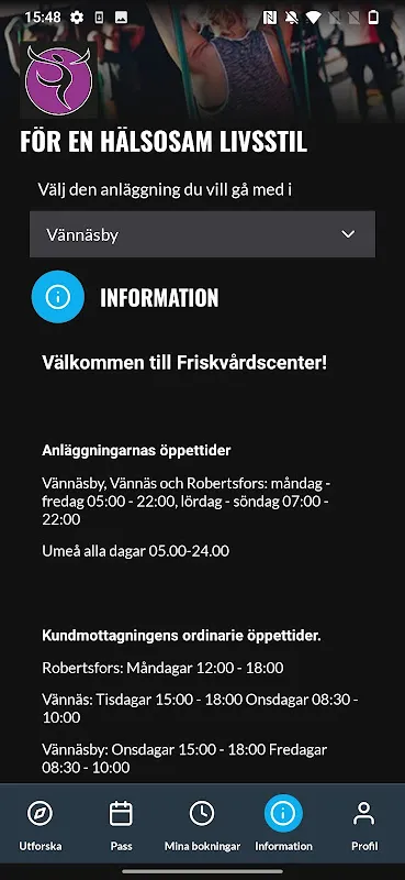 Friskvårdscenter Friskvårdscenter
