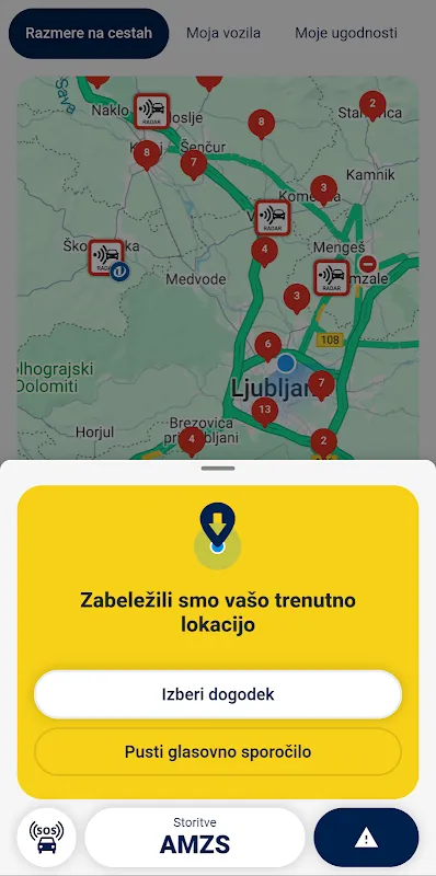 AMZS, prometne informacije AMZS, prometne informacije