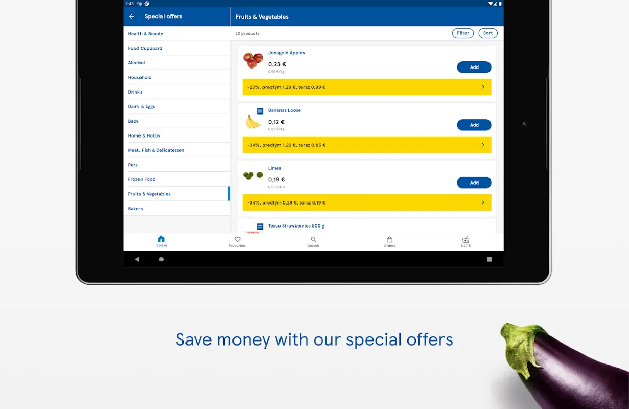 Tesco Online Groceries SK Tesco Online Groceries SK