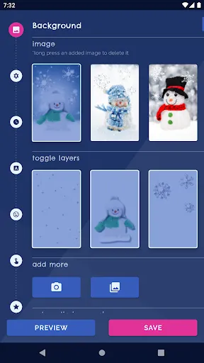 Snowman Live Wallpaper Snowman Live Wallpaper