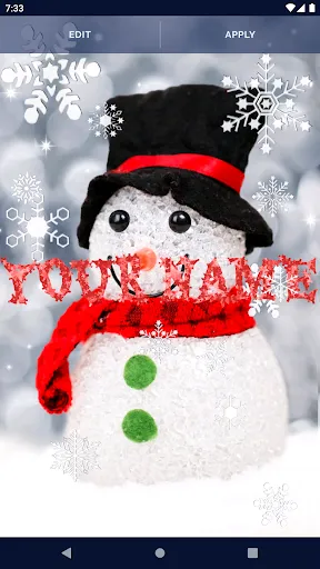 Snowman Live Wallpaper Snowman Live Wallpaper