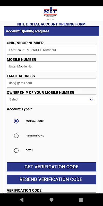 INVEST IN TRUST INVEST IN TRUST