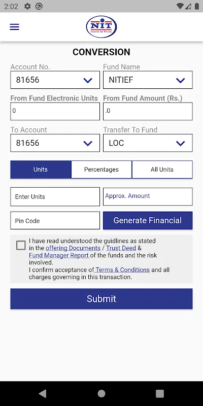 INVEST IN TRUST INVEST IN TRUST