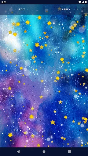 Gold Stars Live Wallpaper Gold Stars Live Wallpaper