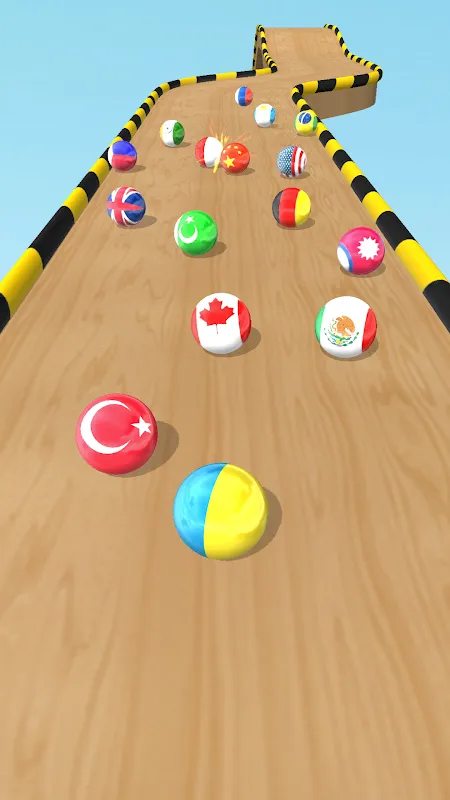 Marble Run 3D - Country Balls Marble Run 3D - Country Balls