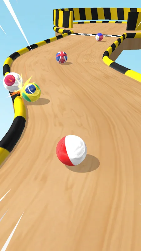 Marble Run 3D - Country Balls Marble Run 3D - Country Balls