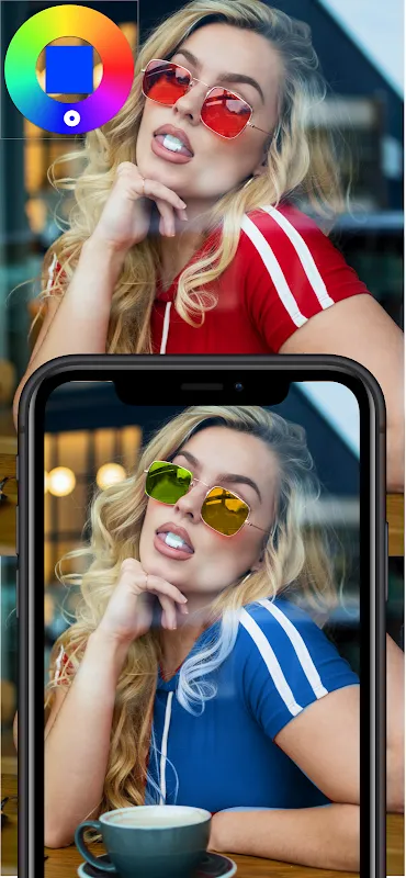 Color Changing Camera Color Changing Camera
