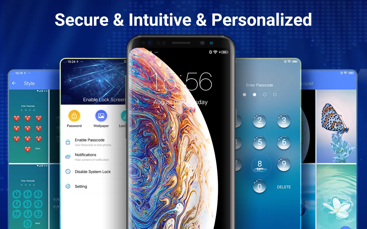 Keypad Lock - Phone Secure Keypad Lock - Phone Secure