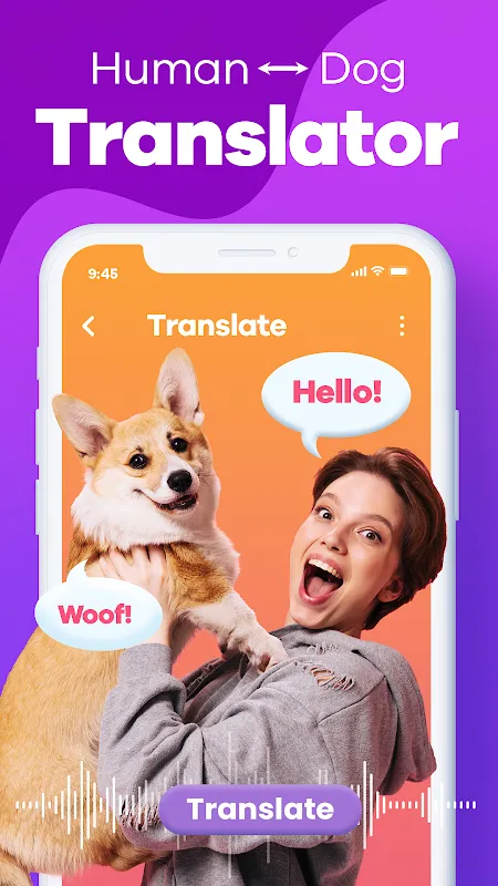 Human to Dog Translator Human to Dog Translator