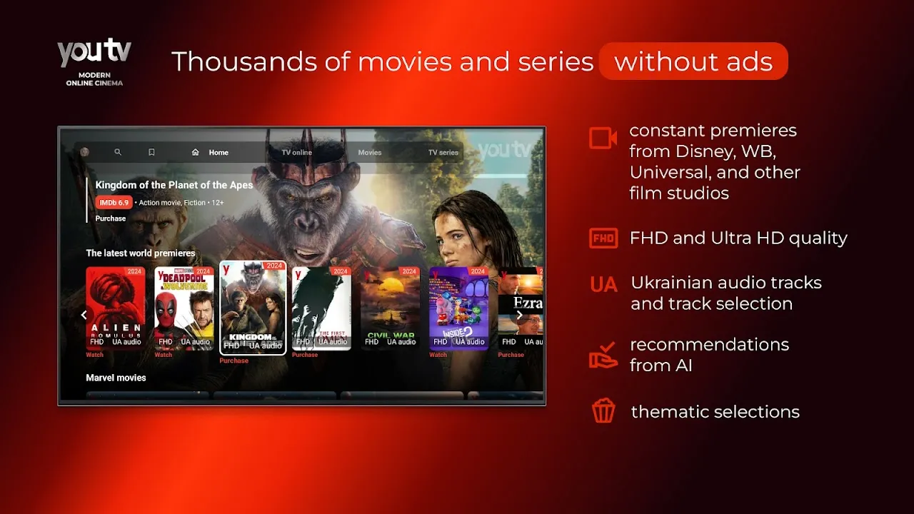 youtv – for Android TV youtv – for Android TV