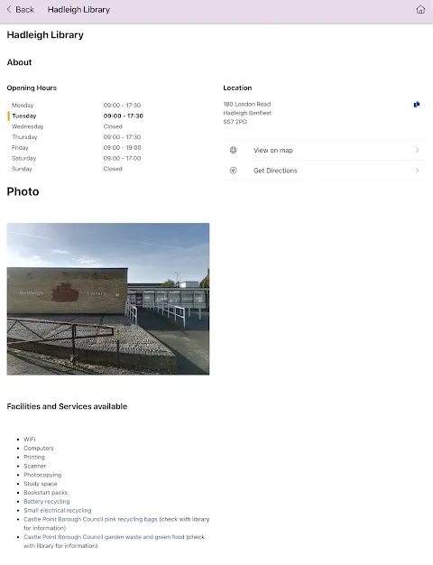 Essex Library Services Essex Library Services