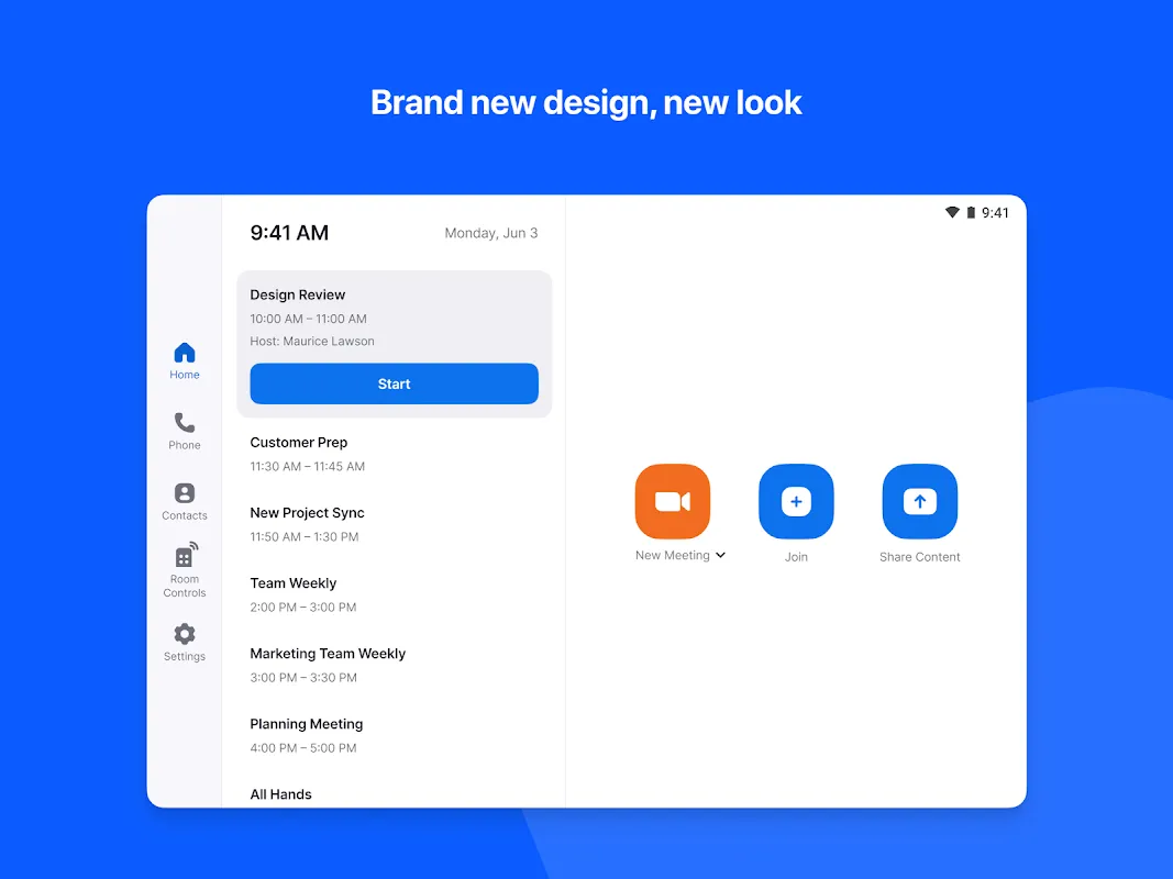 Zoom Rooms Controller Zoom Rooms Controller