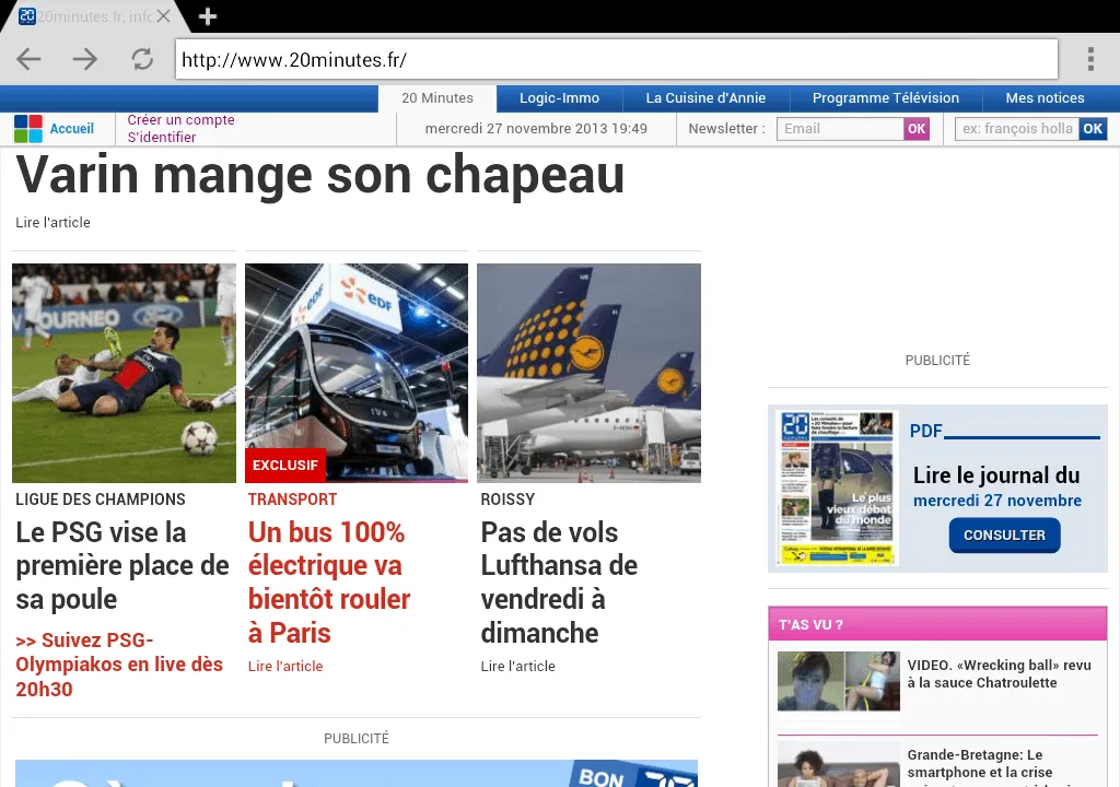 Les Journaux en Français Les Journaux en Français