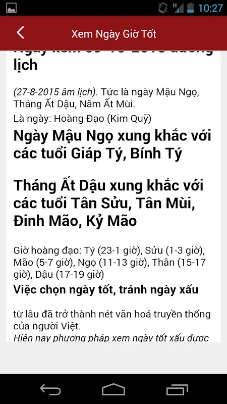 Xem Ngay Tot Xau - Xem Boi Xem Ngay Tot Xau - Xem Boi