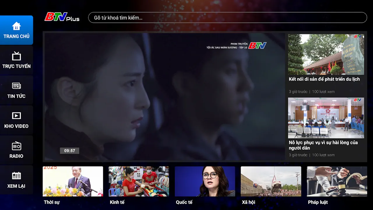 BGTV Go cho Smart TV BGTV Go cho Smart TV