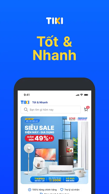 Tiki - Tốt & Nhanh Tiki - Tốt & Nhanh