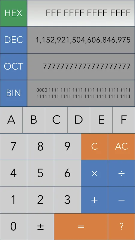 Hex,Dec,Oct,Bin(Dev Calc) Hex,Dec,Oct,Bin(Dev Calc)